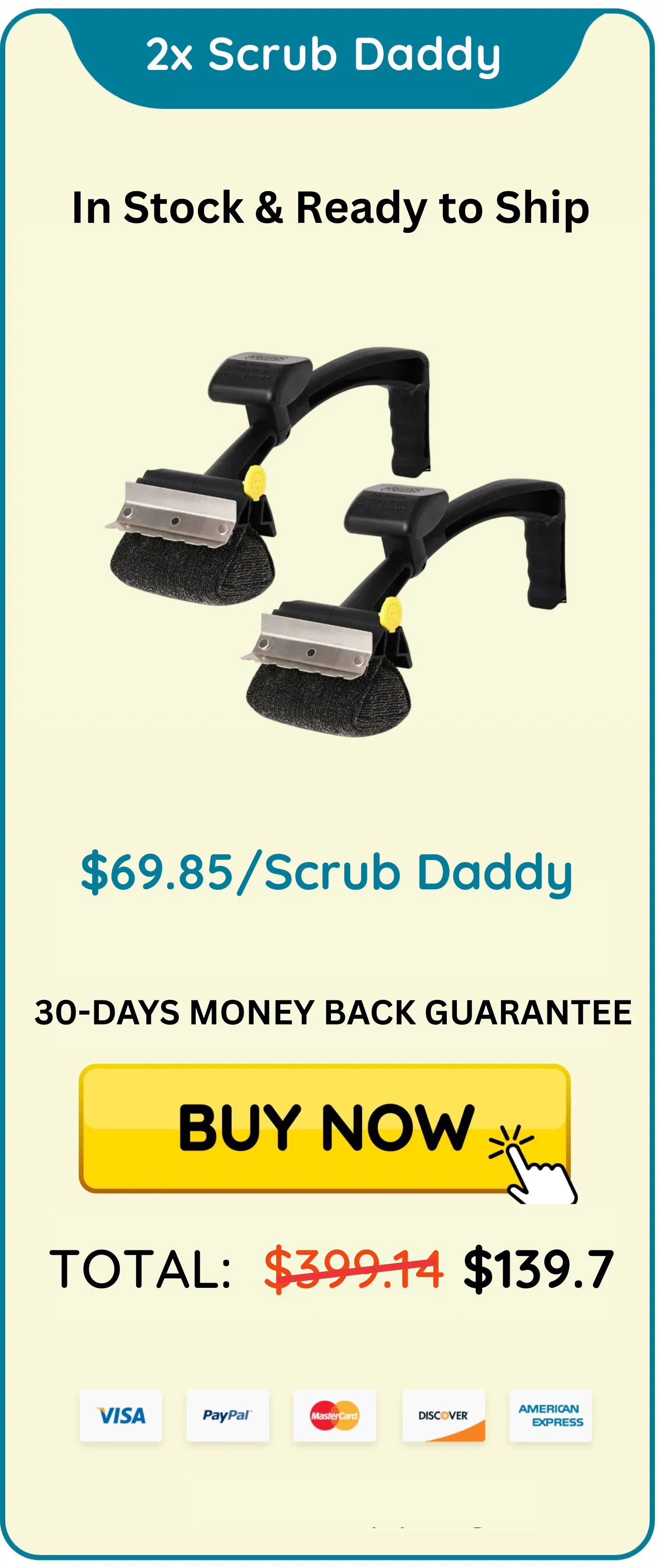 Scrub Daddy 2 Unit