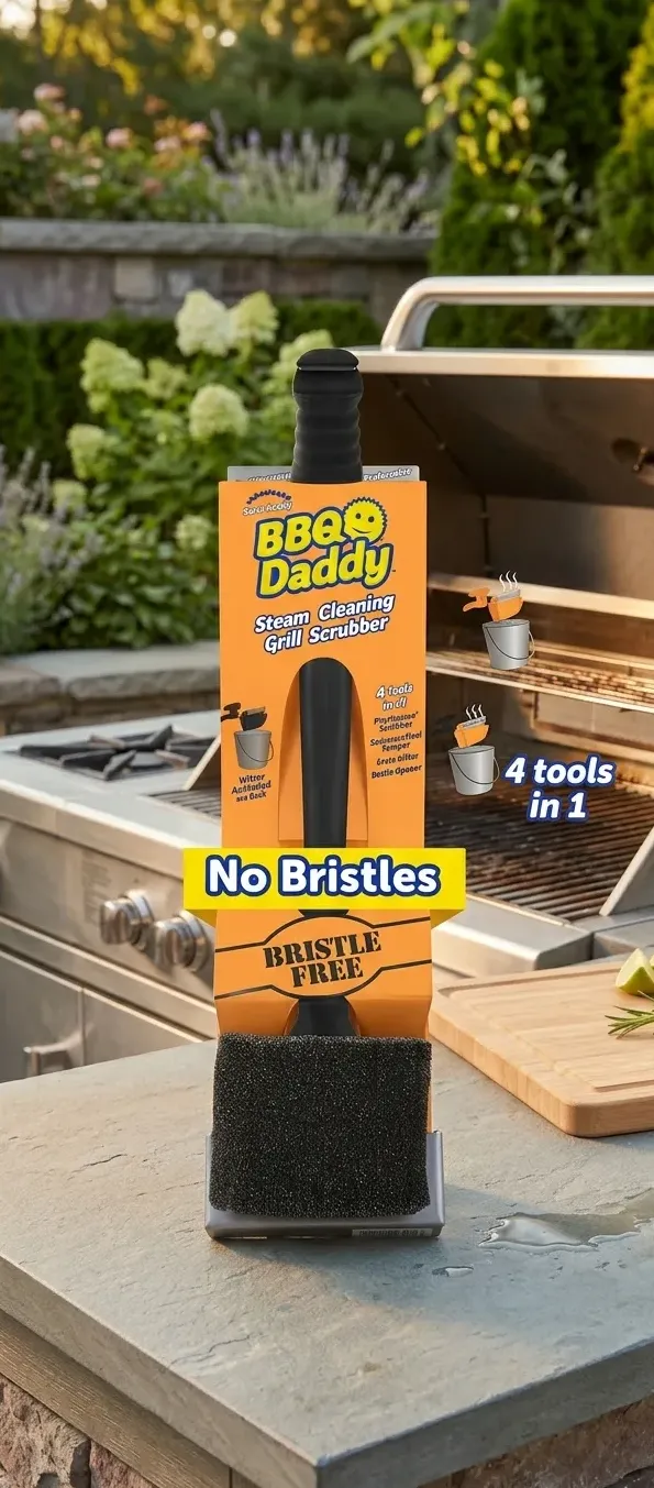About Scrub Daddy Grill Brush